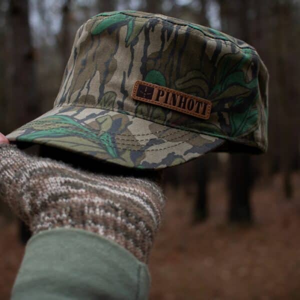 Pinhoti's Short Bill MossyOak Cap