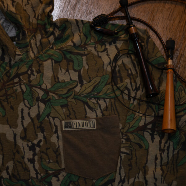 GreenLeaf Hooded Pocket Tee